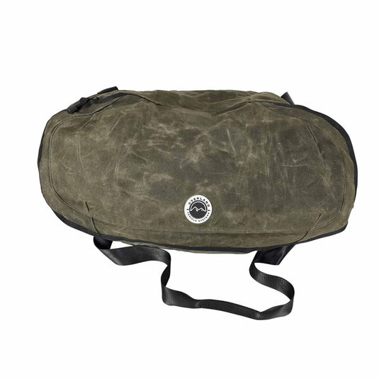 Large Duffle Bag with Handle & Straps - #16 Waxed Canvas Storage