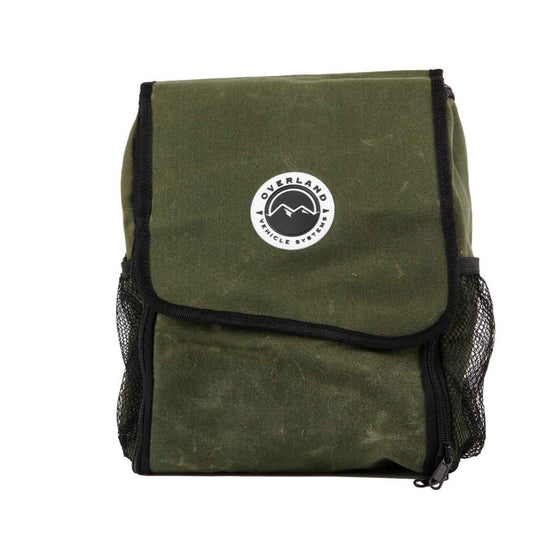 Overnight Bag with Handle & Straps - #16 Waxed Canvas Storage