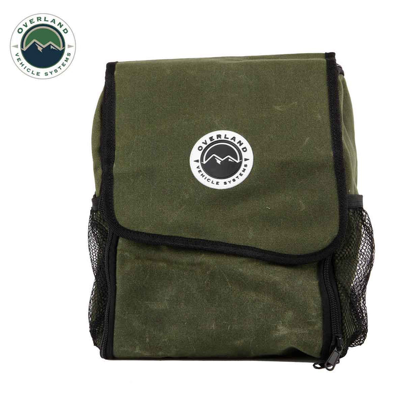 Load image into Gallery viewer, Overnight Bag with Handle & Straps - #16 Waxed Canvas Storage