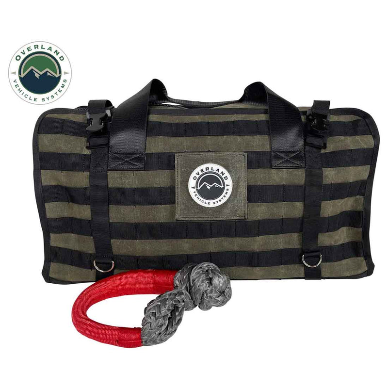 Load image into Gallery viewer, Large Recovery Bag with Handle & Straps - #16 Waxed Canvas Storage