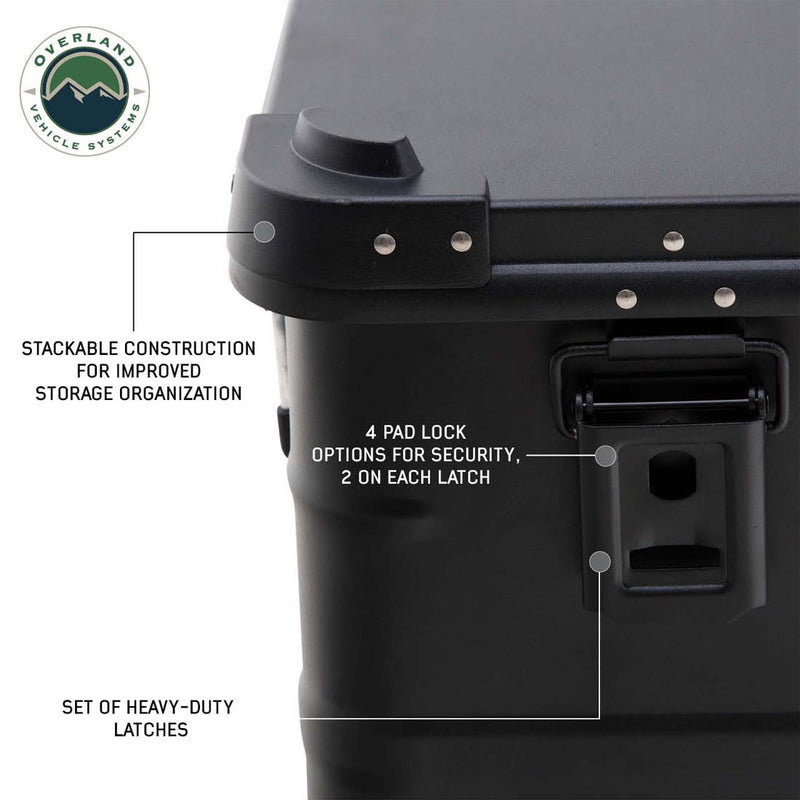 Load image into Gallery viewer, Aluminum Box Storage 53 QT