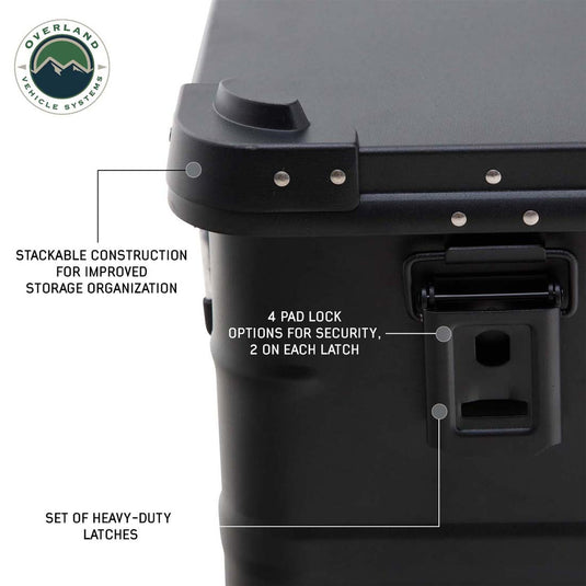 Aluminum Box Storage 53 QT