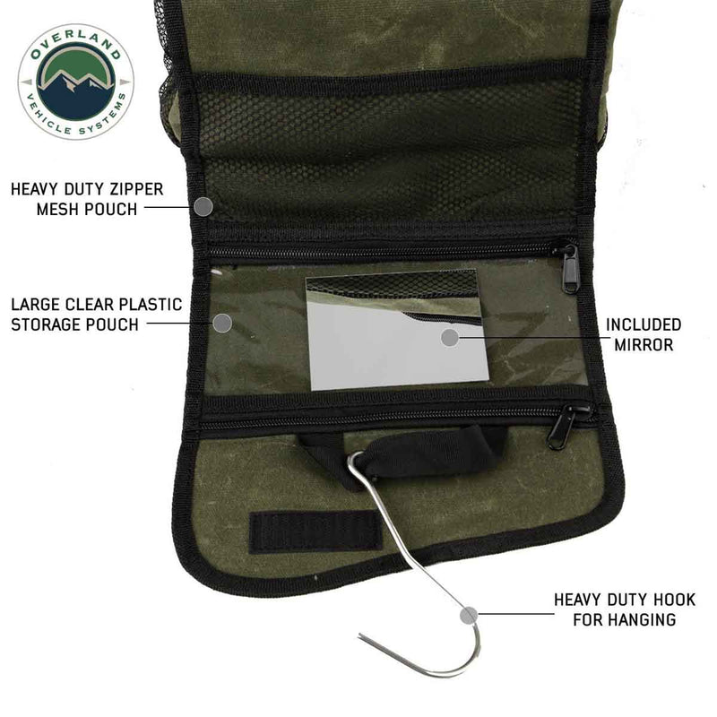 Load image into Gallery viewer, Overnight Bag with Handle & Straps - #16 Waxed Canvas Storage