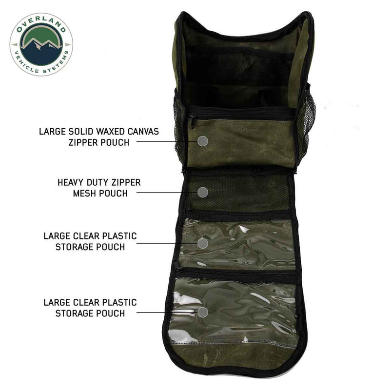 Load image into Gallery viewer, Overnight Bag with Handle & Straps - #16 Waxed Canvas Storage