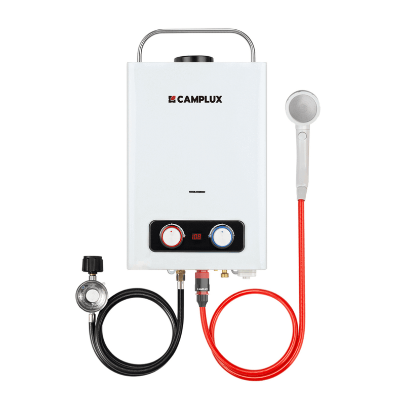 Load image into Gallery viewer, Camplux BD158 Tankless Propane Water Heater Portable