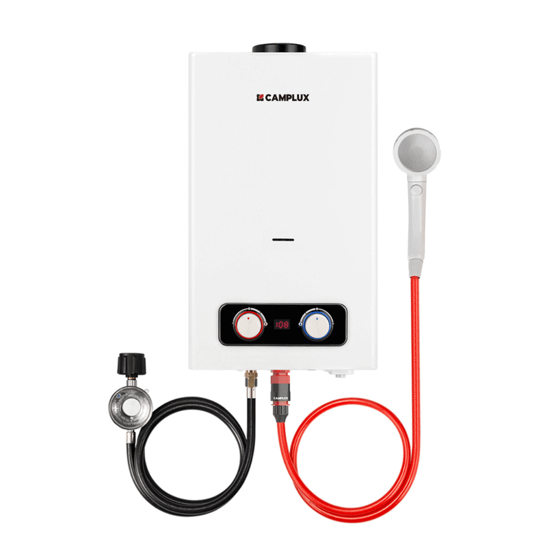 Load image into Gallery viewer, Camplux BD264 Tankless Propane Water Heater Portable