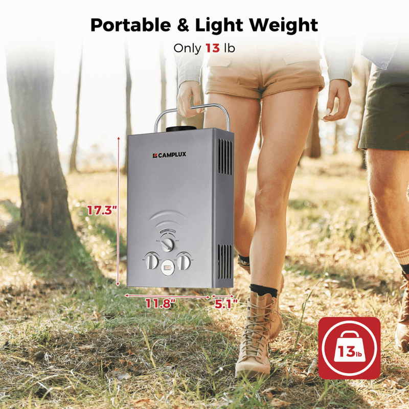 Load image into Gallery viewer, Camplux BW158G Camping Water Heater Propane