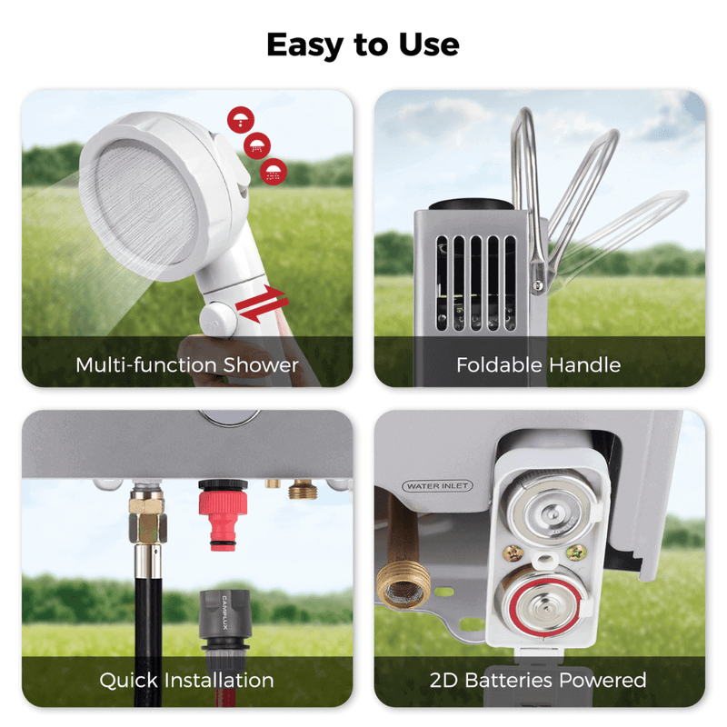 Load image into Gallery viewer, Camplux BW158G Camping Water Heater Propane