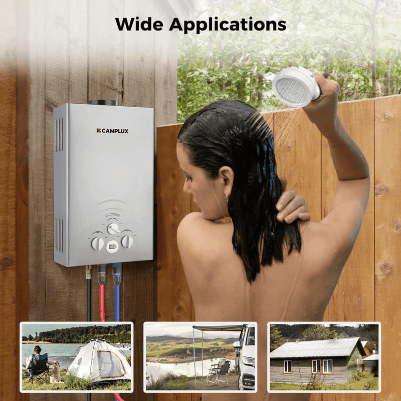 Load image into Gallery viewer, Camplux BW211G Camping Water Heater Propane