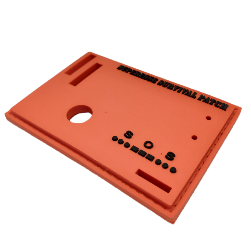 Load image into Gallery viewer, Superesse Survival Patch: Compartmentalized Micro EDC and Survival Kit