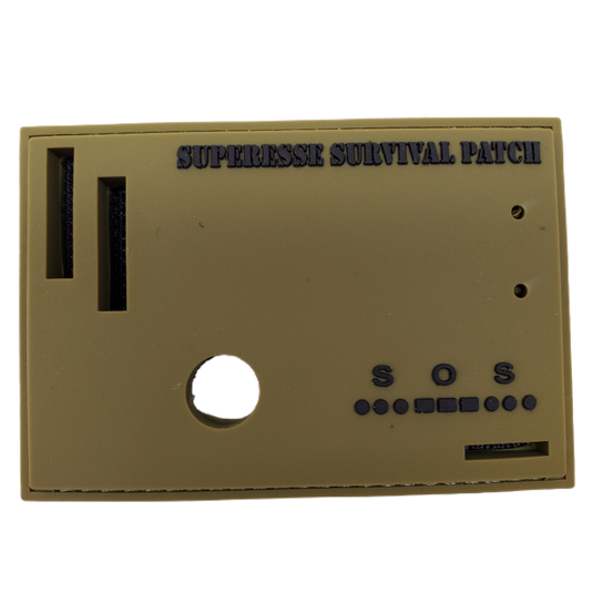 Superesse Survival Patch: Compartmentalized Micro EDC and Survival Kit