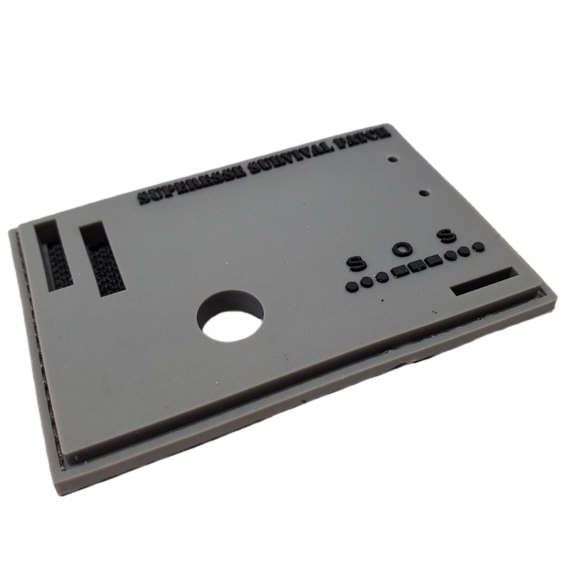 Load image into Gallery viewer, Superesse Survival Patch: Compartmentalized Micro EDC and Survival Kit