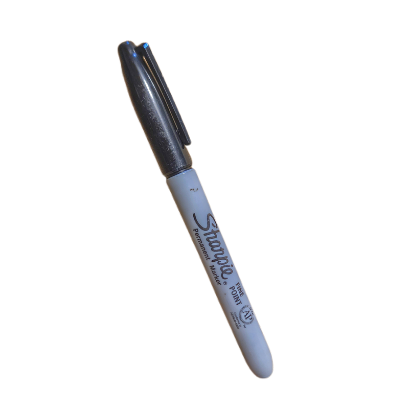 Load image into Gallery viewer, EDC Cache Markers - Hollow Sharpie with internal stash of survival supplies.