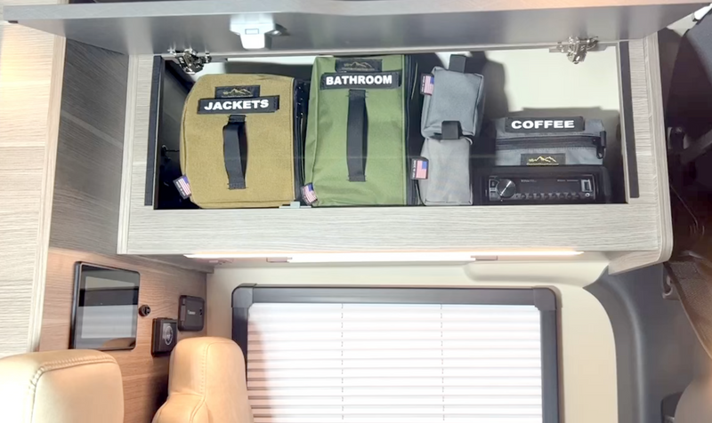 Load image into Gallery viewer, Headliner Shelf Storage Divider Bags 7" for Jayco - Entegra