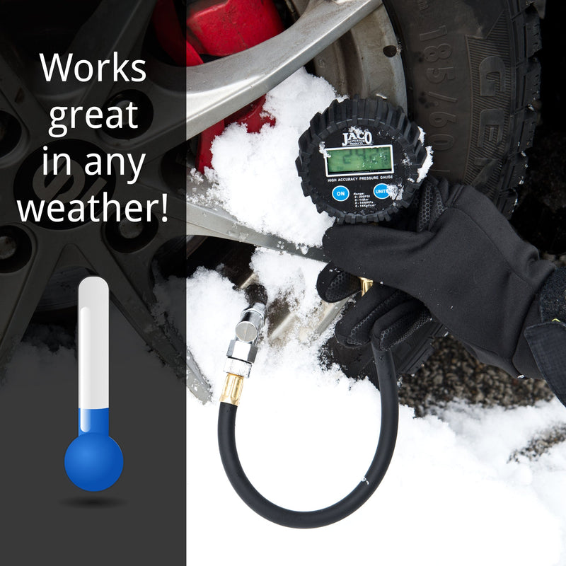 Load image into Gallery viewer, ElitePro™ Digital Tire Pressure Gauge - Professional Accuracy - 200 PSI