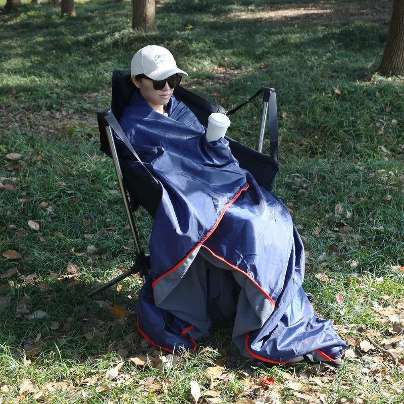 Load image into Gallery viewer, Waterproof Warm Stadium Blanket 79"x79" for Camping & Events