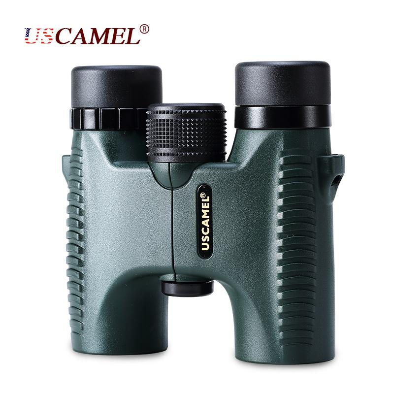 Load image into Gallery viewer, USCAMEL Military Compact 10x26 HD Waterproof Binoculars Clear Vision Zoom Professional Telescope for Travel Outdoor Hunting