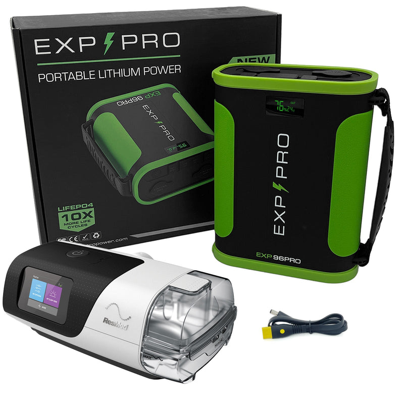 Load image into Gallery viewer, EXP96PRO APEX Battery (CPAP DC Cord Included)