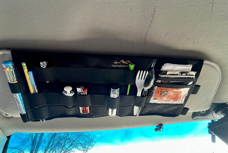 Load image into Gallery viewer, Ford Econoline Van Sun Visor Organizer