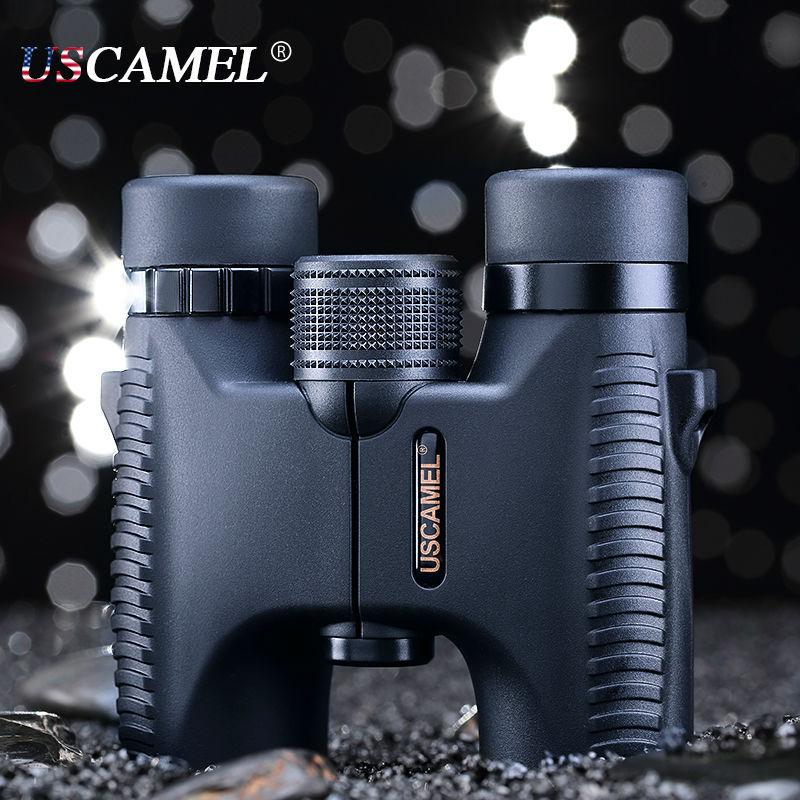 Load image into Gallery viewer, USCAMEL HD 10x26 Binoculars Powerful Zoom Long Range 5000m Professional Waterproof Folding Telescope Wide Angle Vision Hunting