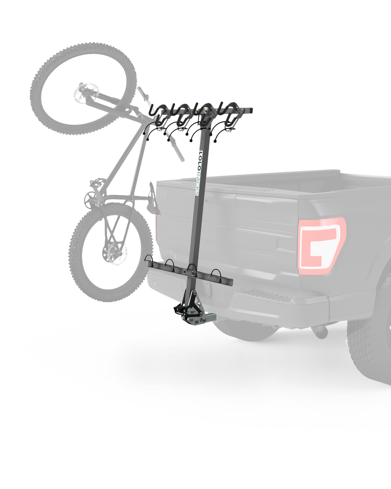 Load image into Gallery viewer, Lolo Racks 4 Bike Rack with Foot Activated Tilt
