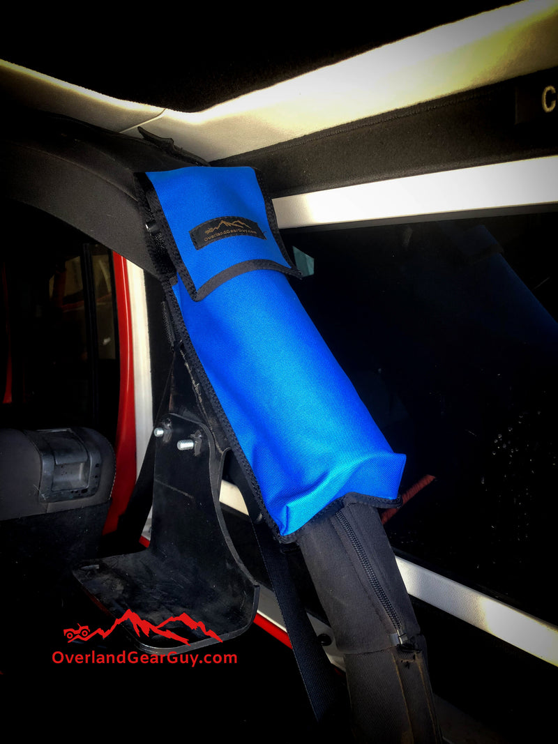 Load image into Gallery viewer, Jeep Fire Extinguisher Pouch Roll Bar