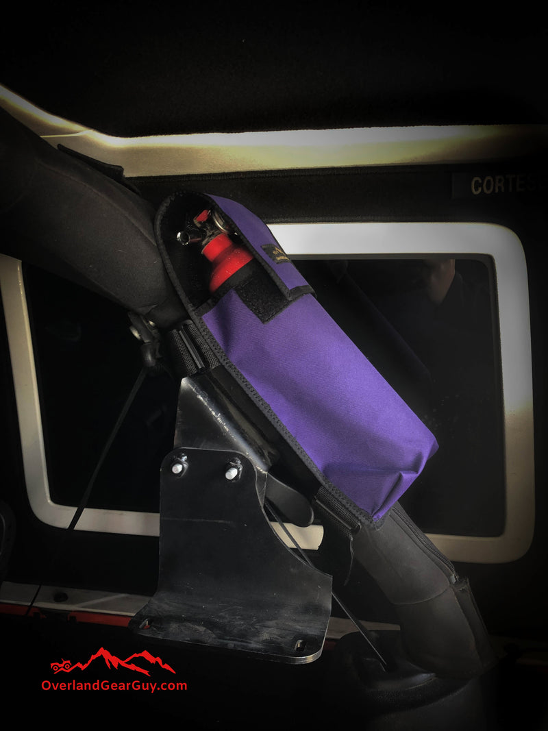 Load image into Gallery viewer, Jeep Fire Extinguisher Pouch Roll Bar