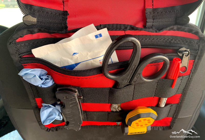 Load image into Gallery viewer, First Aid Kit Headrest Pouch - IFAK