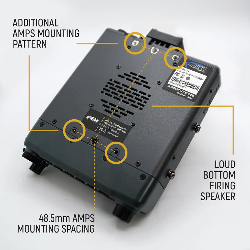 Load image into Gallery viewer, Radio Kit Lite - Rambler G4 GMRS Band Mobile Radio with Stealth Antenna