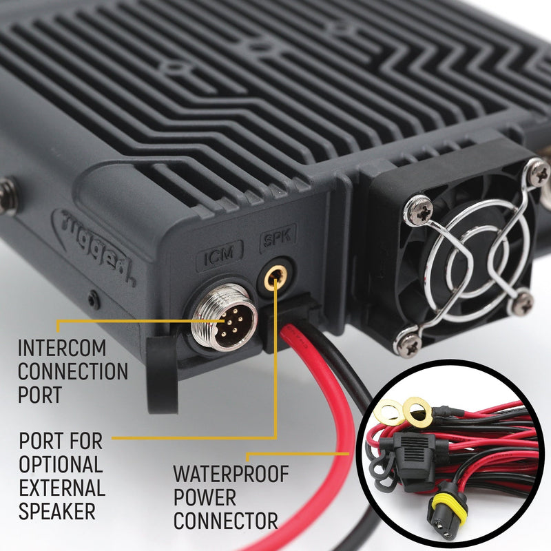 Load image into Gallery viewer, Radio Kit Lite - Rambler G4 GMRS Band Mobile Radio with Stealth Antenna