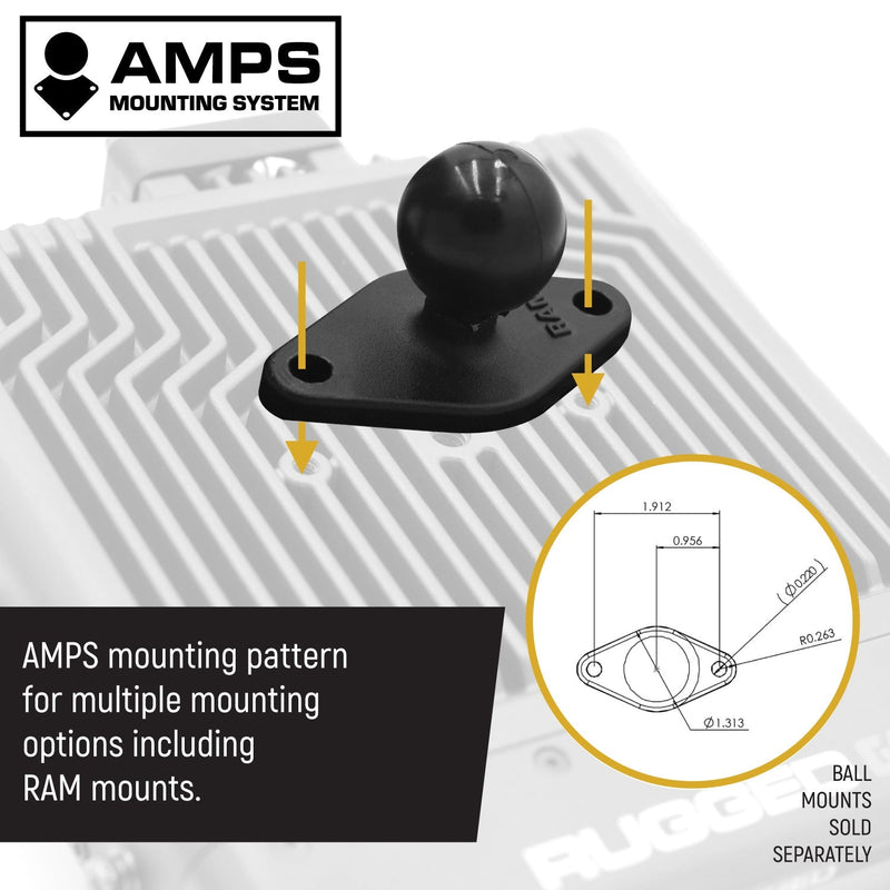 Load image into Gallery viewer, Radio Kit Lite - Rambler G4 GMRS Band Mobile Radio with Stealth Antenna