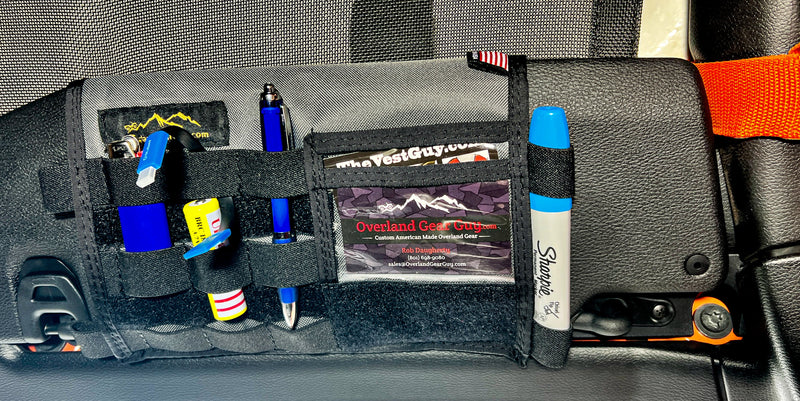 Load image into Gallery viewer, Jeep Gladiator MOLLE Visor Organizer - Tacoma Visor