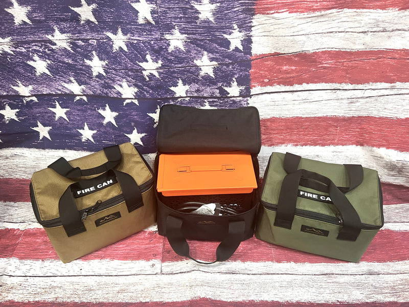 Load image into Gallery viewer, FIRECAN PORTABLE FIRE PIT Carry Bag - IGNIK- Lava Box