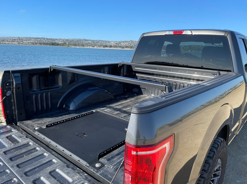 Load image into Gallery viewer, 2015+ F-150 Low Profile Rooftop Tent Rack Kit