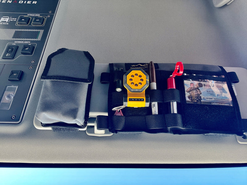 Load image into Gallery viewer, Grenadier MOLLE Visor Organizer WITH MIRROR