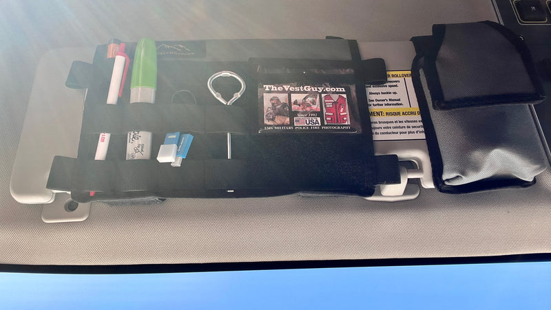 Load image into Gallery viewer, Grenadier MOLLE Visor Organizer WITH MIRROR