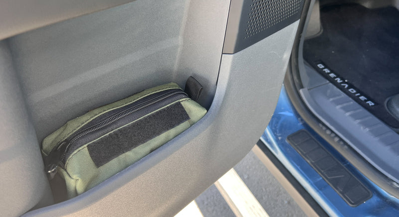 Load image into Gallery viewer, INEOS Grenadier Door Storage Cubby Small Pouch - 8"x3"x4" (PAIR)