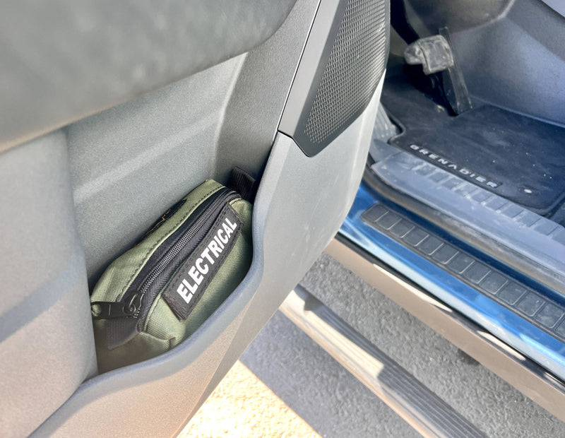 Load image into Gallery viewer, INEOS Grenadier Door Storage Cubby Small Pouch - 8"x3"x4" (PAIR)