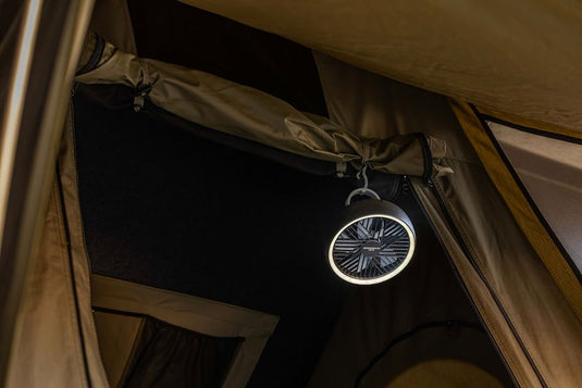 Ironman 4x4 HI FLOW TENT FAN AND LED LIGHT