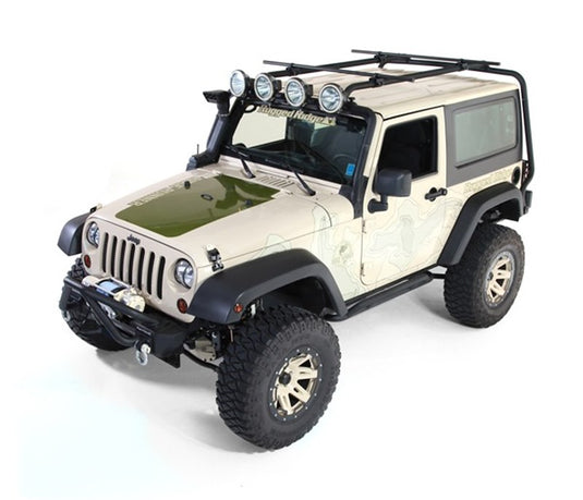 Rugged Ridge ROOF RACK 07-14 JEEP 2DR