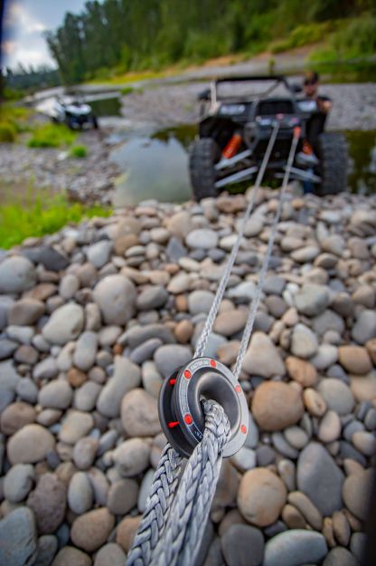 Load image into Gallery viewer, Factor 55 ROPE RETENTION PULLEY XTV + SOFT SHACKLE ROPE