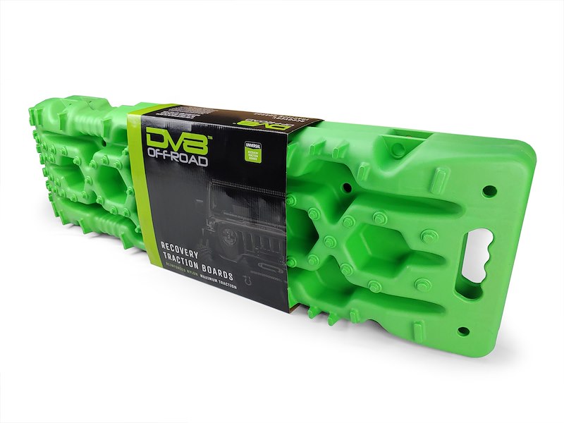 Load image into Gallery viewer, DV8 TRACTION BOARDS W/ BAG GREEN