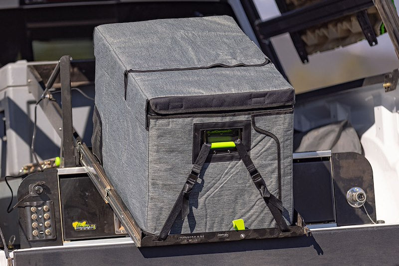 Load image into Gallery viewer, Ironman 4x4 M-SERIES ICECUBE DUAL COMPARTMENT REFRIGERATOR W/ FREEZER ZONE PORTABLE