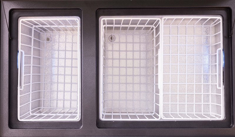 Load image into Gallery viewer, Ironman 4x4 M-SERIES ICECUBE DUAL COMPARTMENT REFRIGERATOR W/ FREEZER ZONE PORTABLE