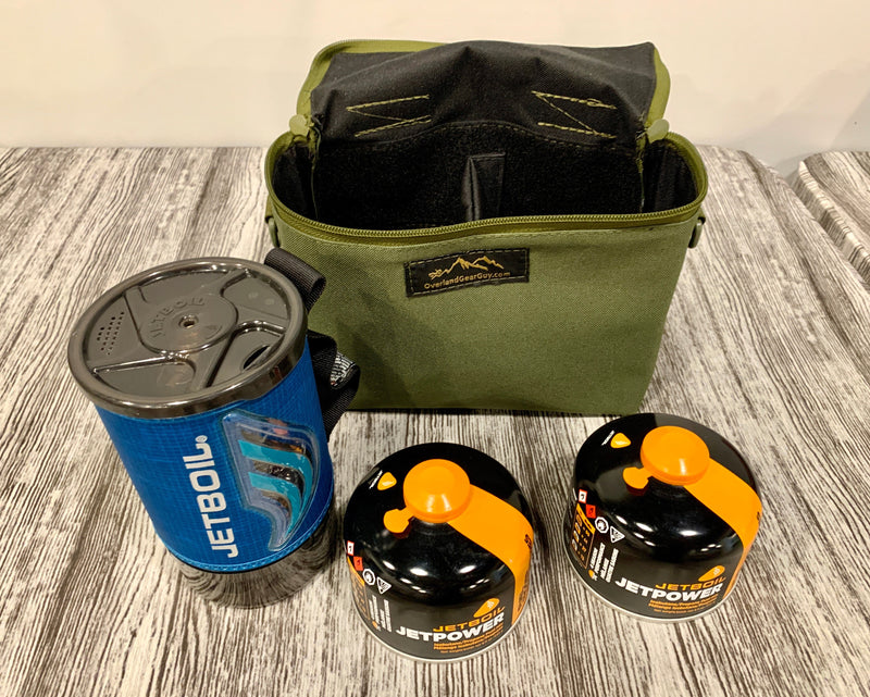 Load image into Gallery viewer, MOLLE JetBoil Pouch Dual Propane Bottle Pouch
