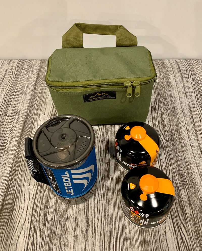 Load image into Gallery viewer, MOLLE JetBoil Pouch Dual Propane Bottle Pouch