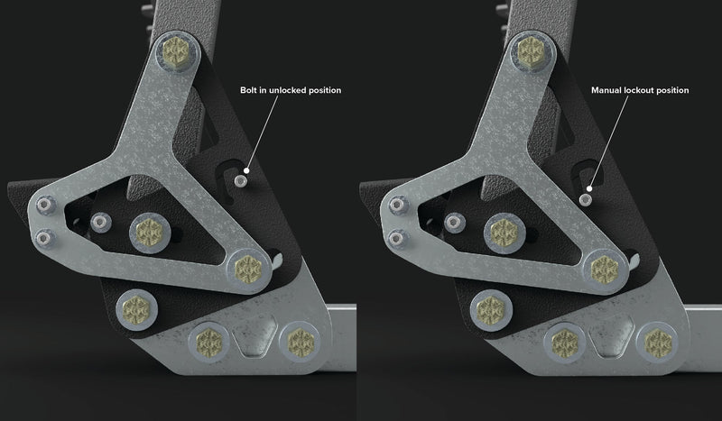 Load image into Gallery viewer, Lolo Racks 4 Bike Rack with Foot Activated Tilt