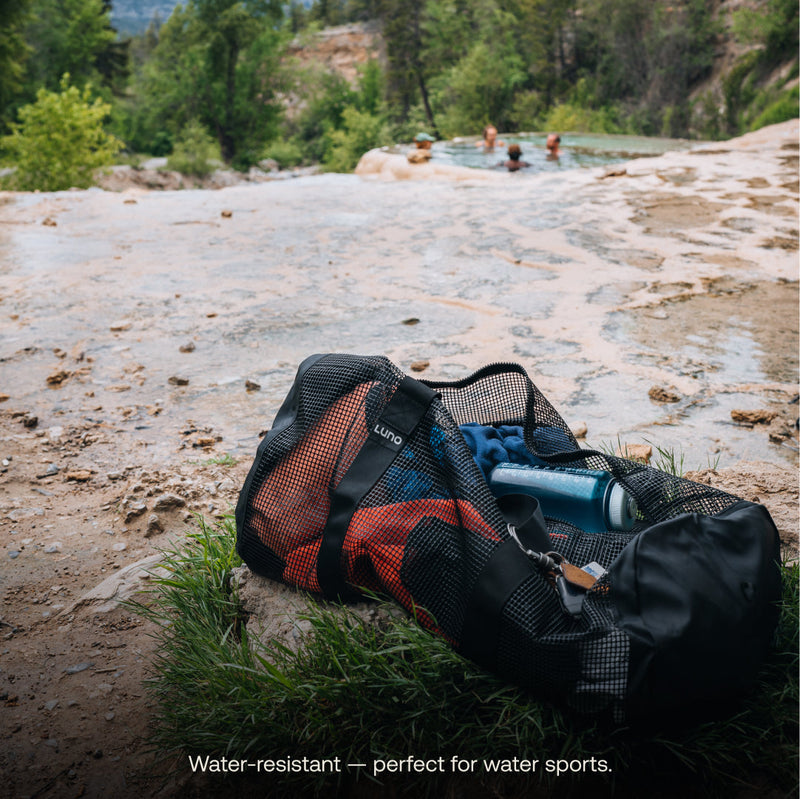 Load image into Gallery viewer, Mesh Gear Duffel