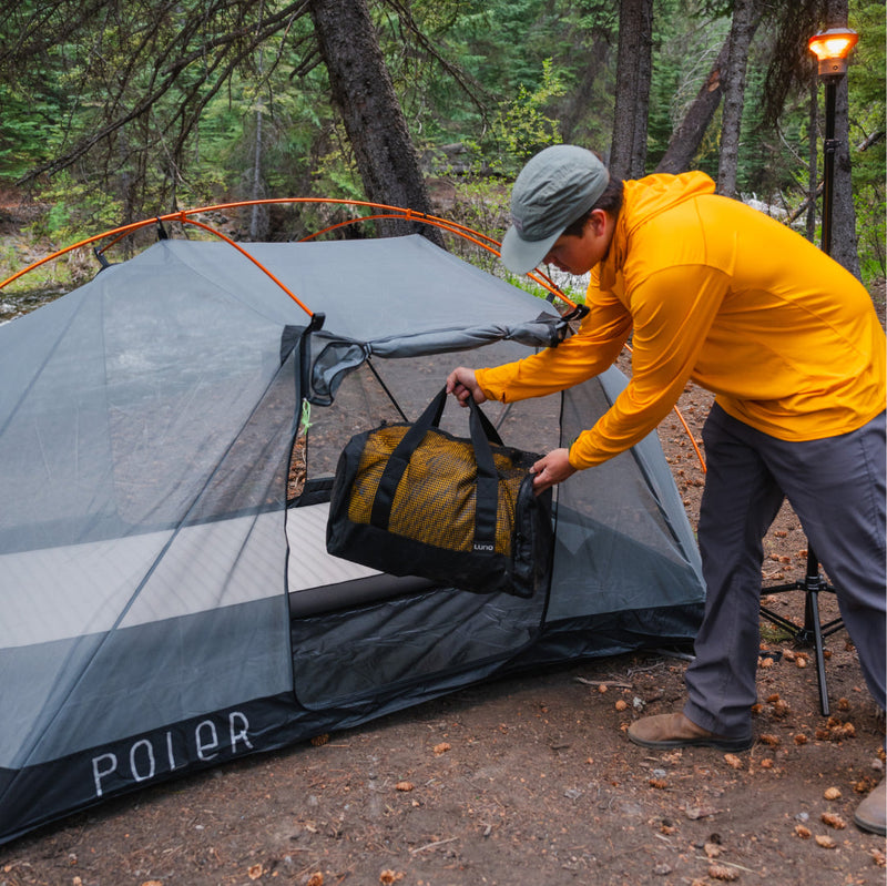 Load image into Gallery viewer, Mesh Gear Duffel