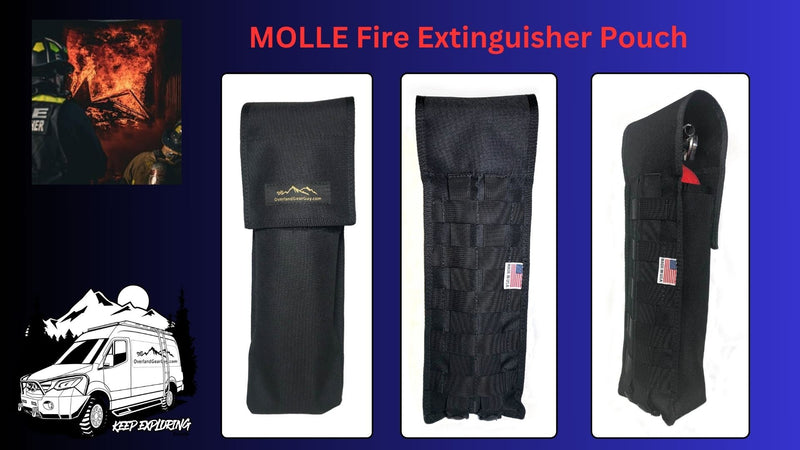 Load image into Gallery viewer, MOLLE Fire Extinguisher Pouch